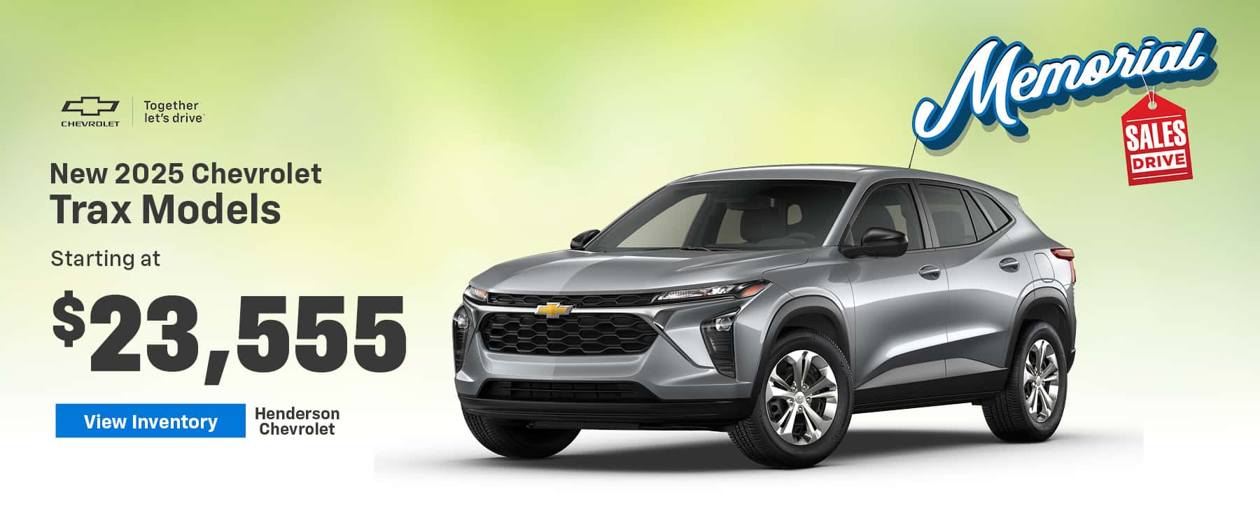 New 2025 Chevrolet Trax Models