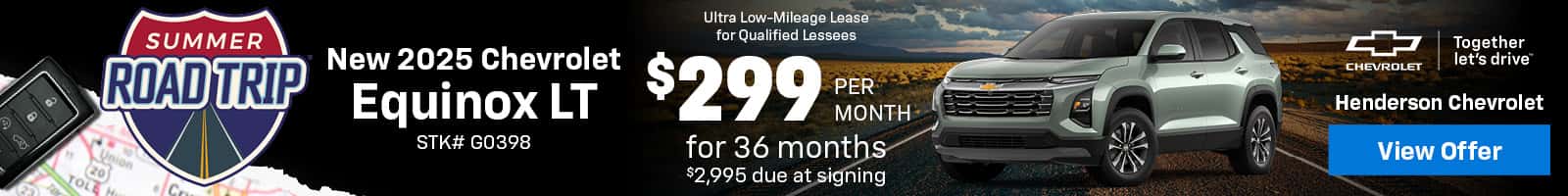 New 2025 Chevrolet Equinox LT