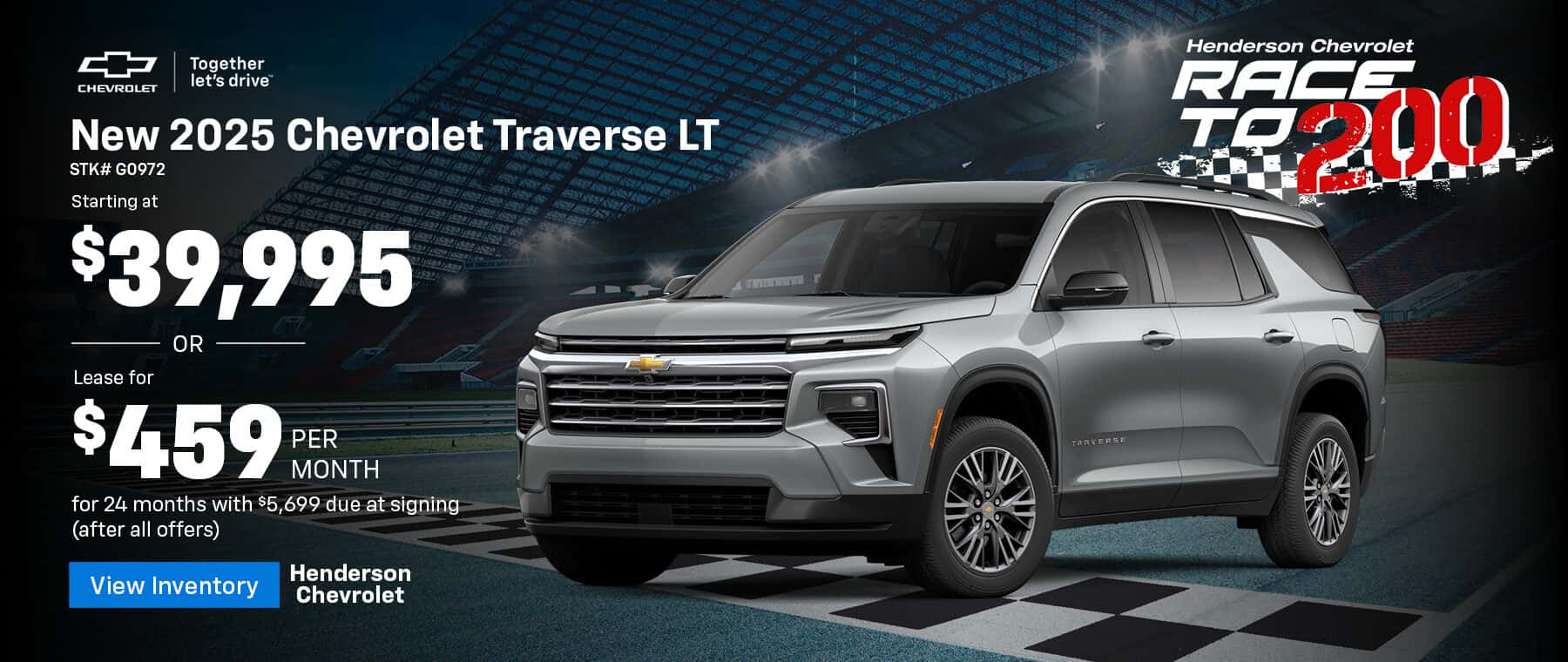 New 2025 Chevrolet Traverse LT