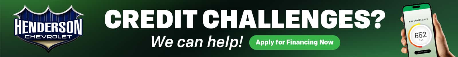 Credit Challenges?