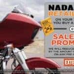 NADA Book Retail Value on Trade or Sales Tax Promotion on Pre-Owned