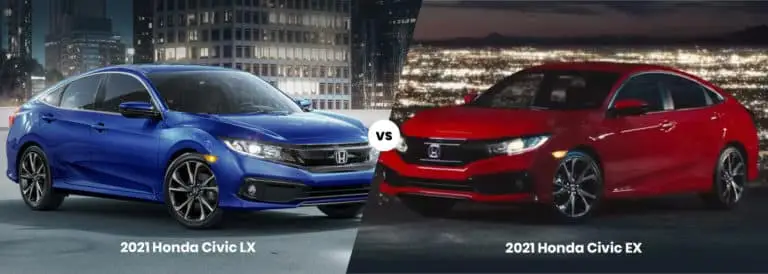 2021 Honda Civic LX vs EX I Honda Mall of Georgia Comparisons