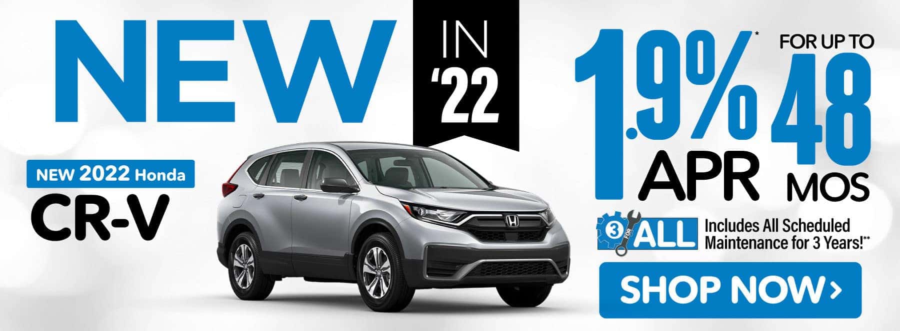 New 2022 Honda CR-V | 1.9% APR for 48 months* | SHOP NOW