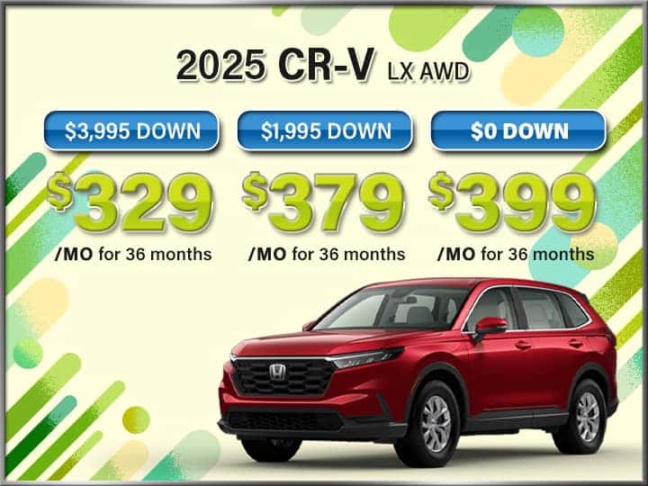 New 2025 CR-V LX AWD