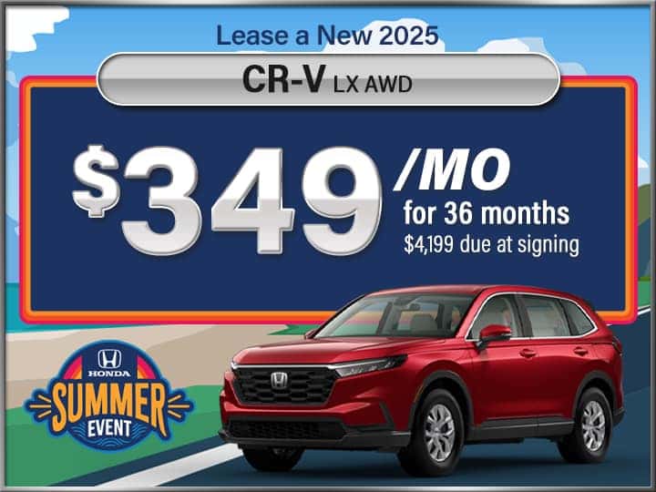 New 2025 CR-V LX AWD