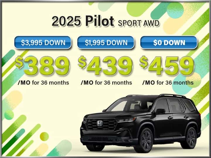 New 2025 Pilot Sport AWD