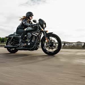 iron 883 on the road