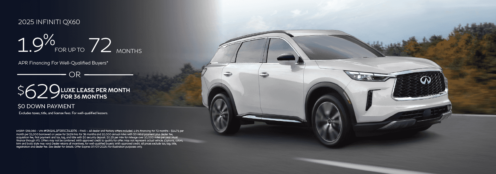 SD QX60 LUXE South
