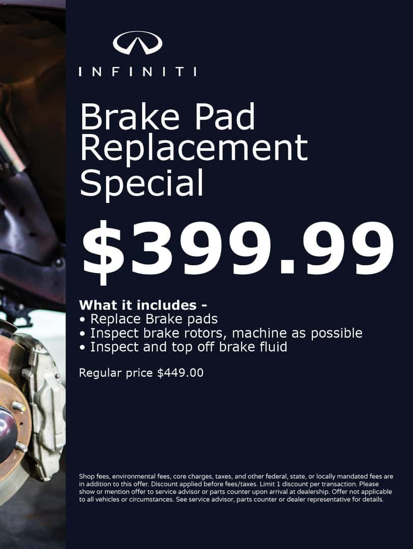 INFINITI charlotte july service specials
