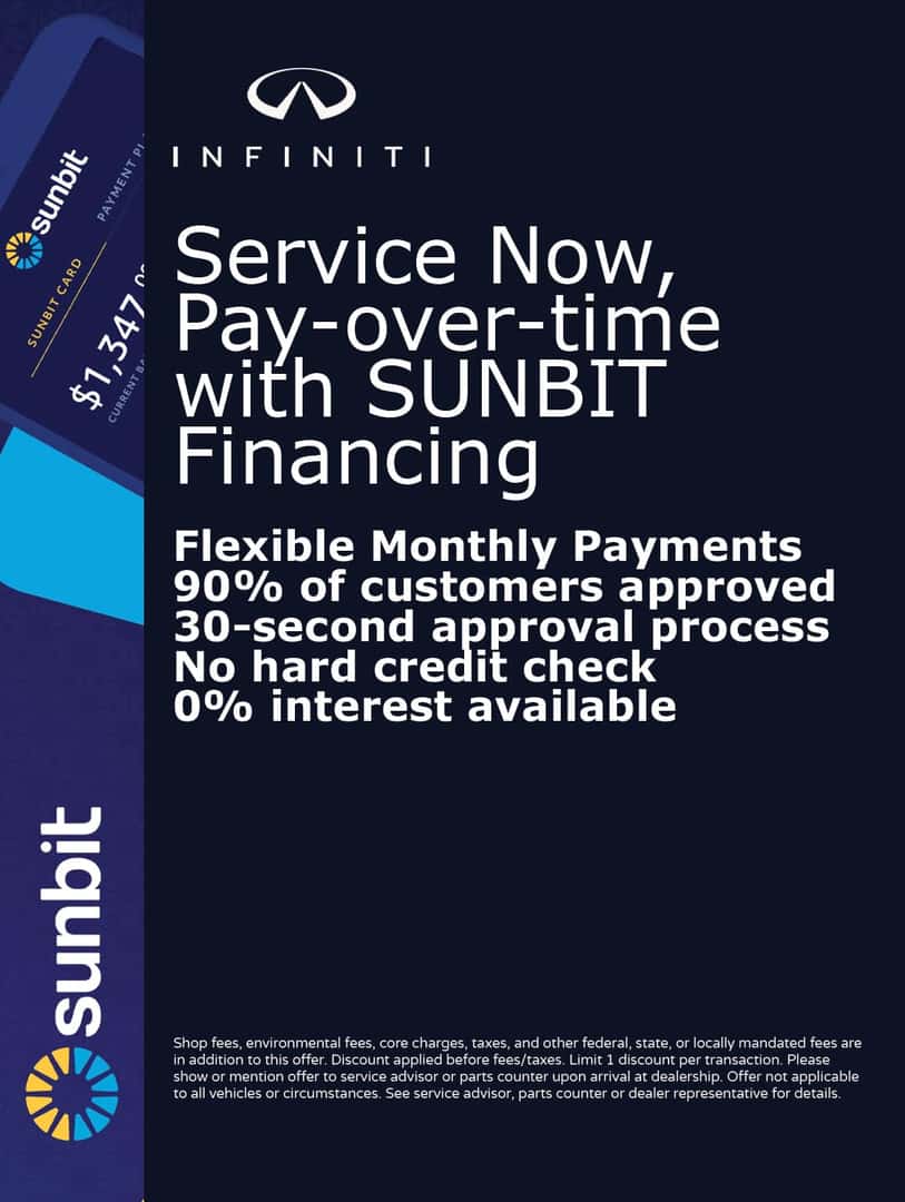 INFINITI charlotte july service specials