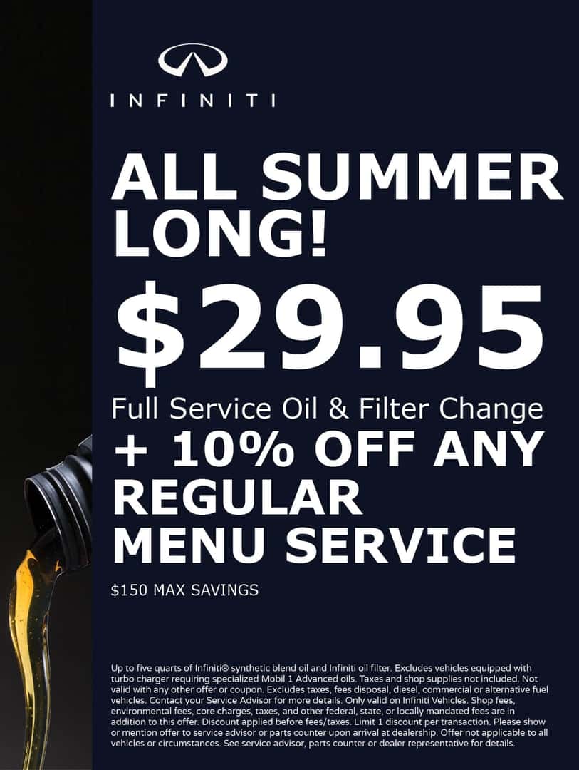 oil and filter change