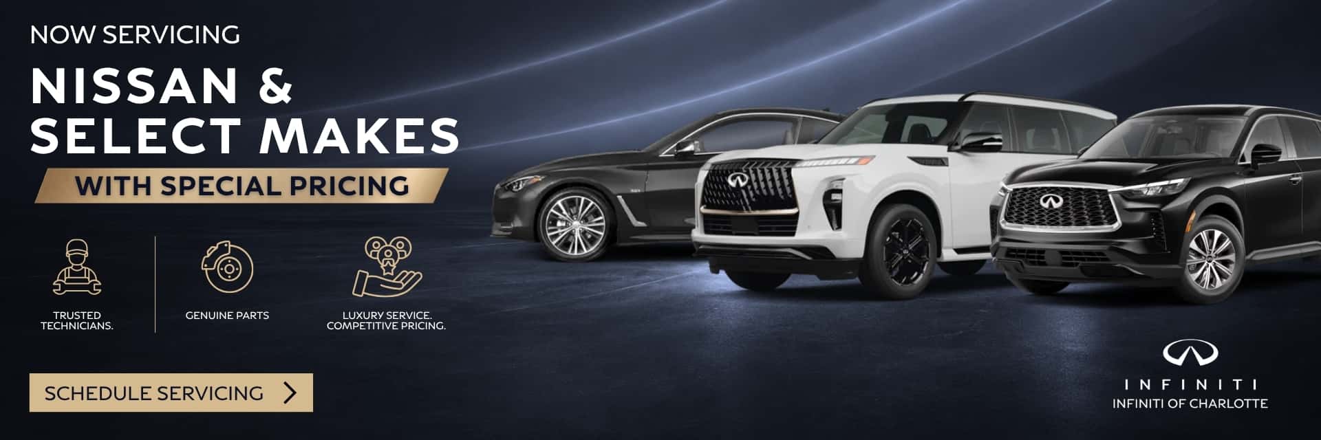 INFINITI charlotte nissan service