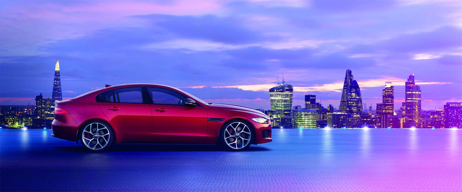 2017 Jaguar XE Hero shot