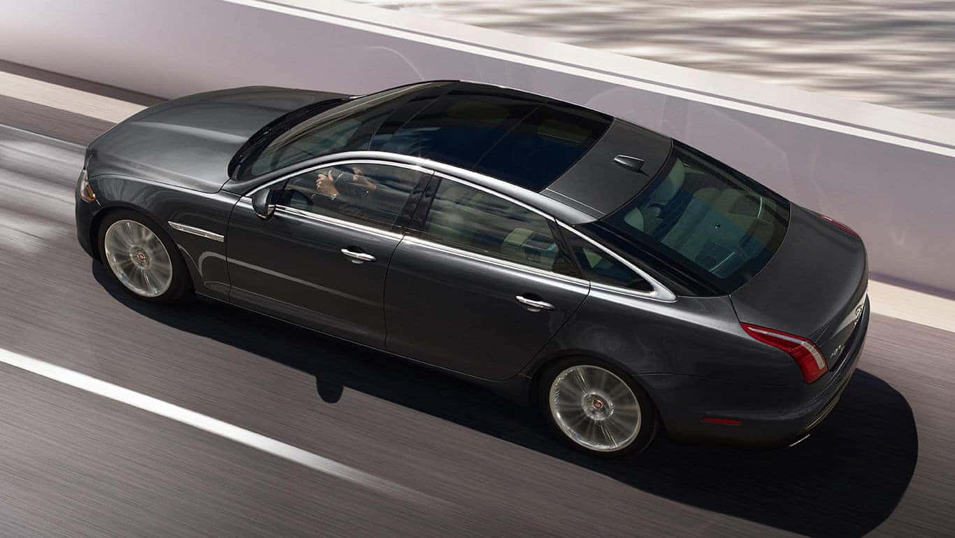 2018 Jaguar XJ Top driving view