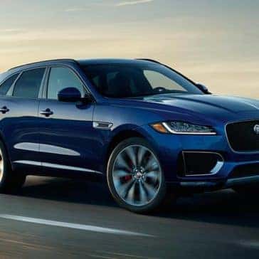 Blue 2019 Jaguar F-PACE