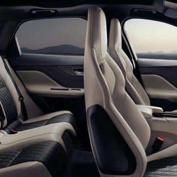 2019 Jaguar F-Pace interior seating