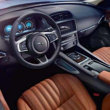 2019 Jaguar F-Pace dashboard