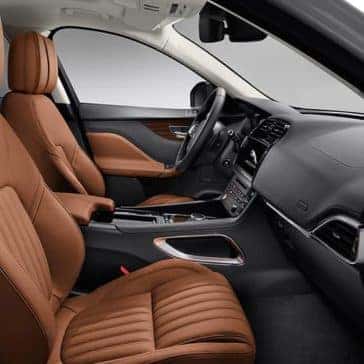 2019 Jaguar F-Pace front interior