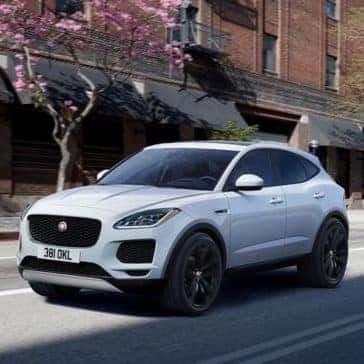 2019 Jaguar E-PACE white exterior