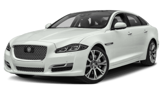 2019 Jaguar XJ white sedan