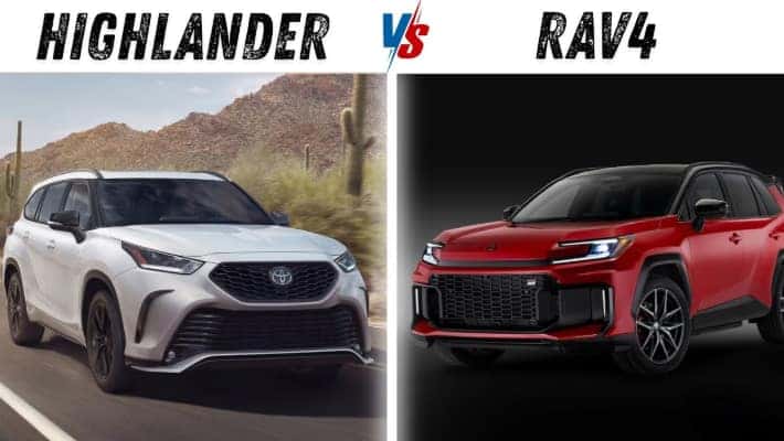 Toyota Highlander vs RAV4