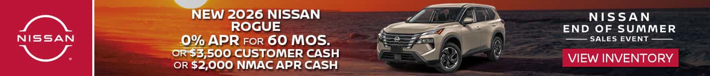 New 2026 Nissan Rogue