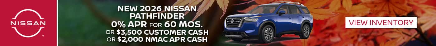 New 2026 Nissan Pathfinder