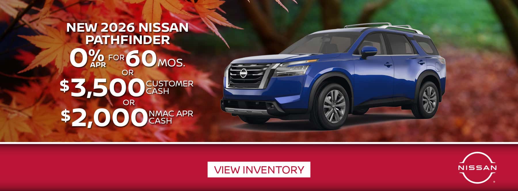 New 2026 Nissan Pathfinder