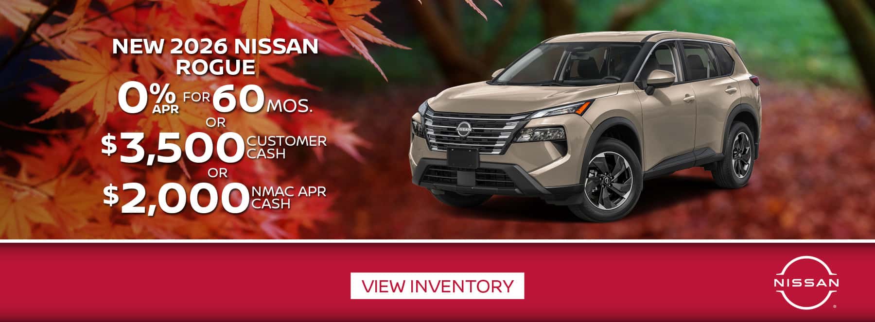 New 2026 Nissan Rogue