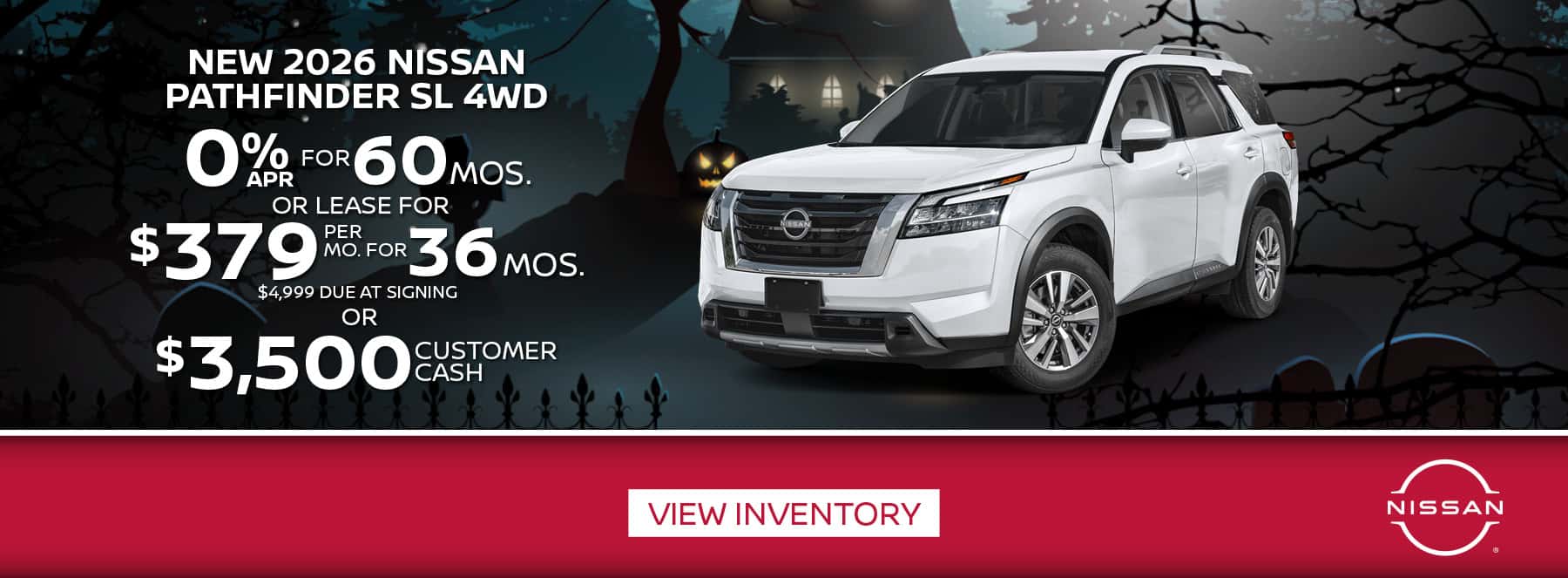 New 2026 Nissan Pathfinder SL 4WD