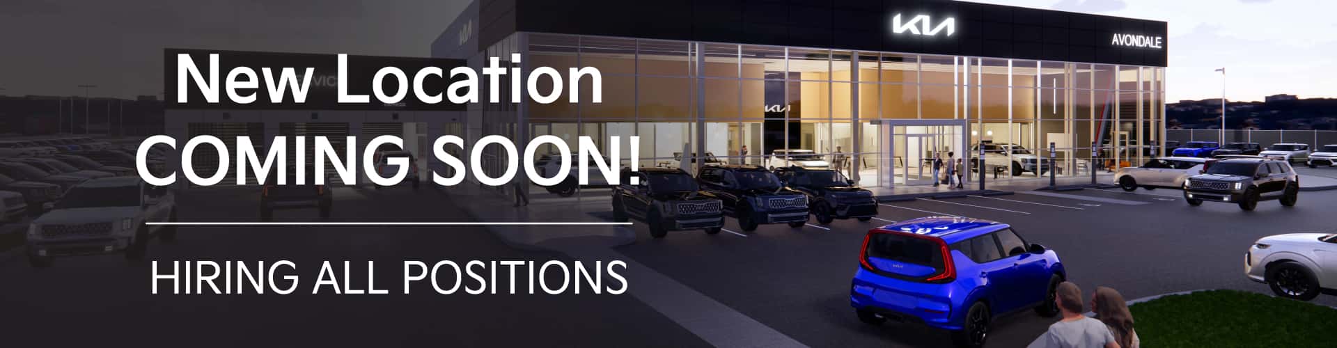 New Location Coming Soon! Hiring All Positions