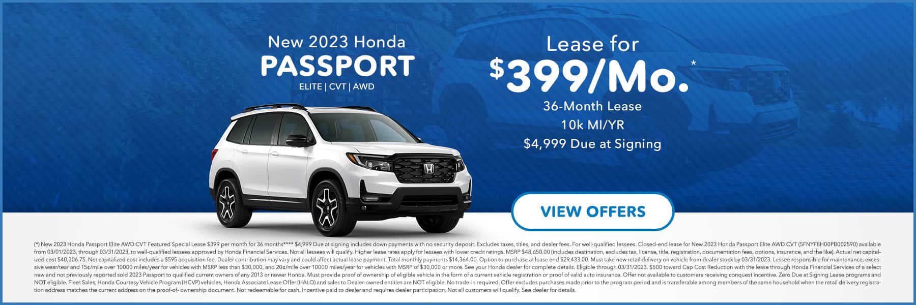 Passport Lease
