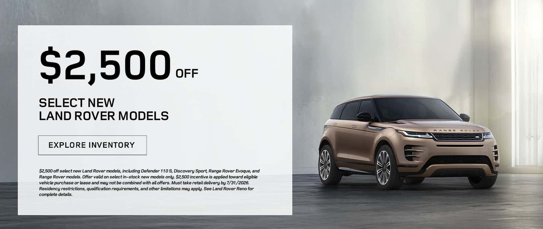 $2,500 off