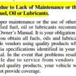 Kia Warranty Damage