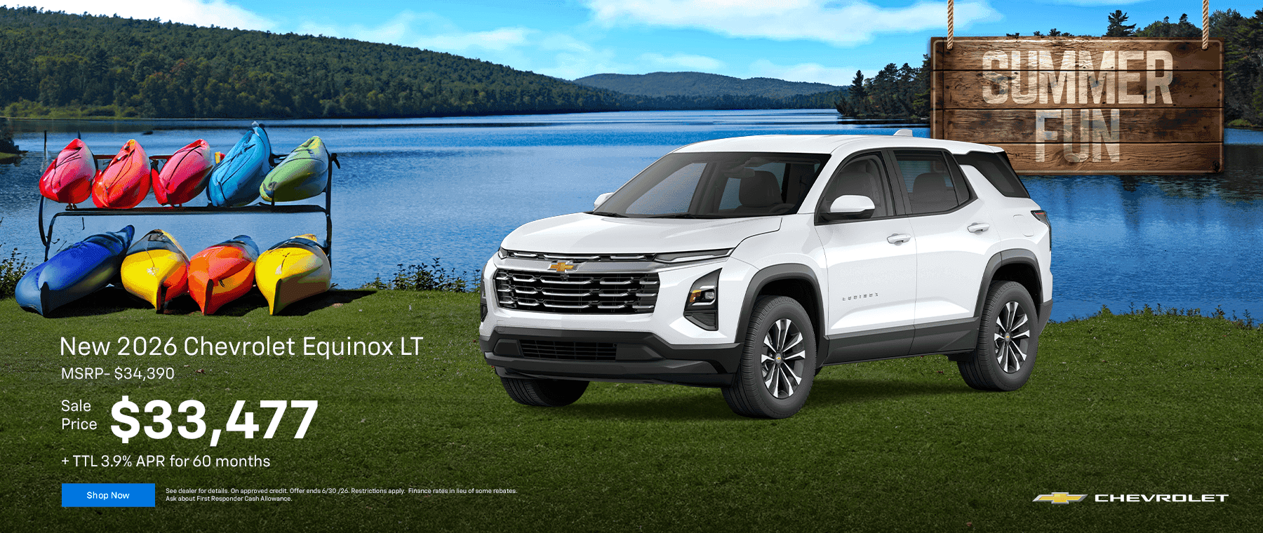New 2026 Chevrolet Equinox LT