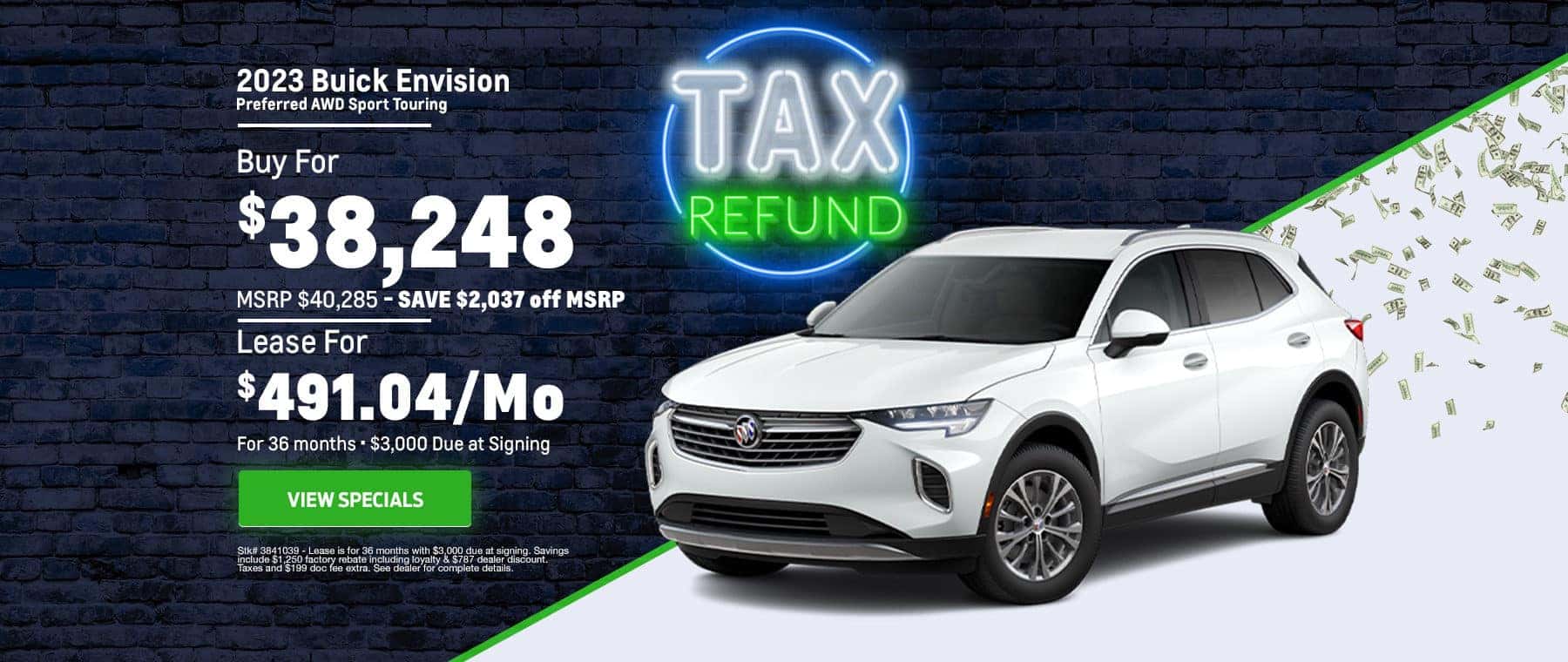buick envision offer