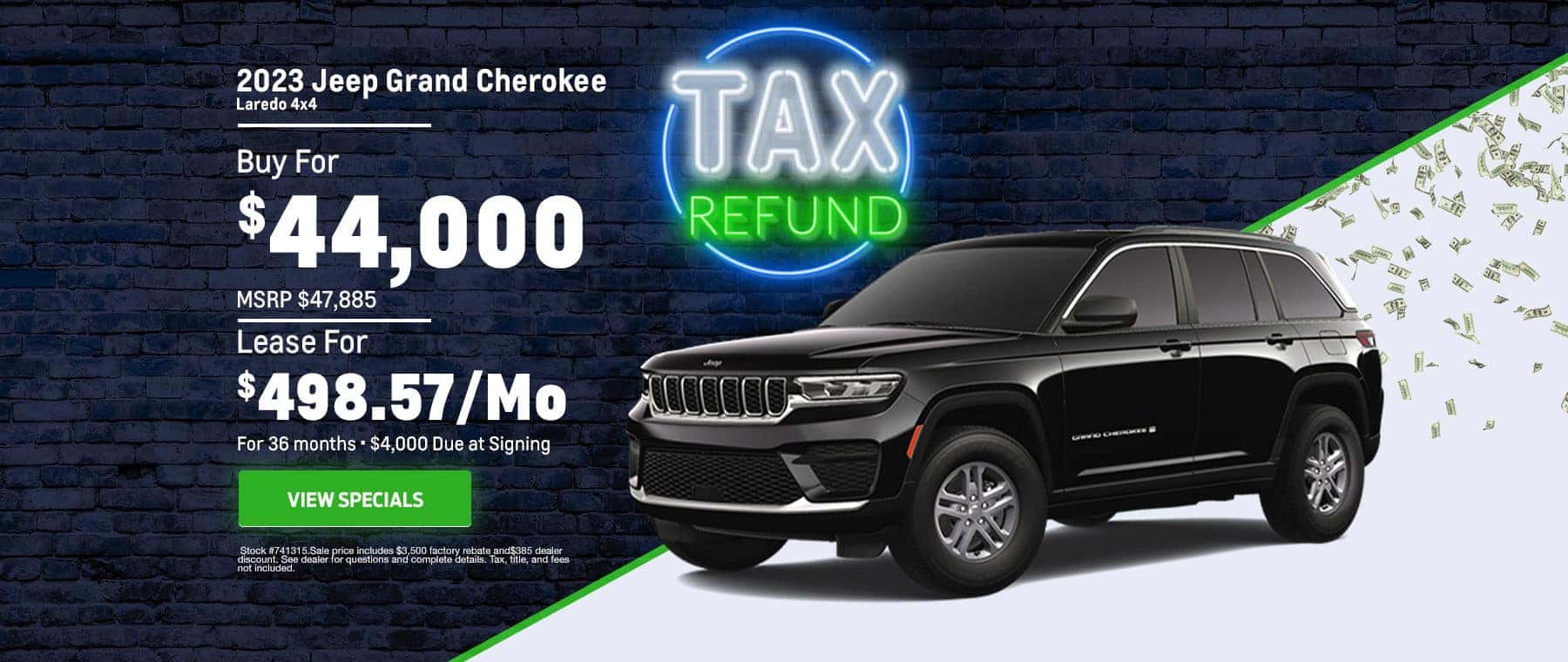 Jeep Grand Cherokee Offer