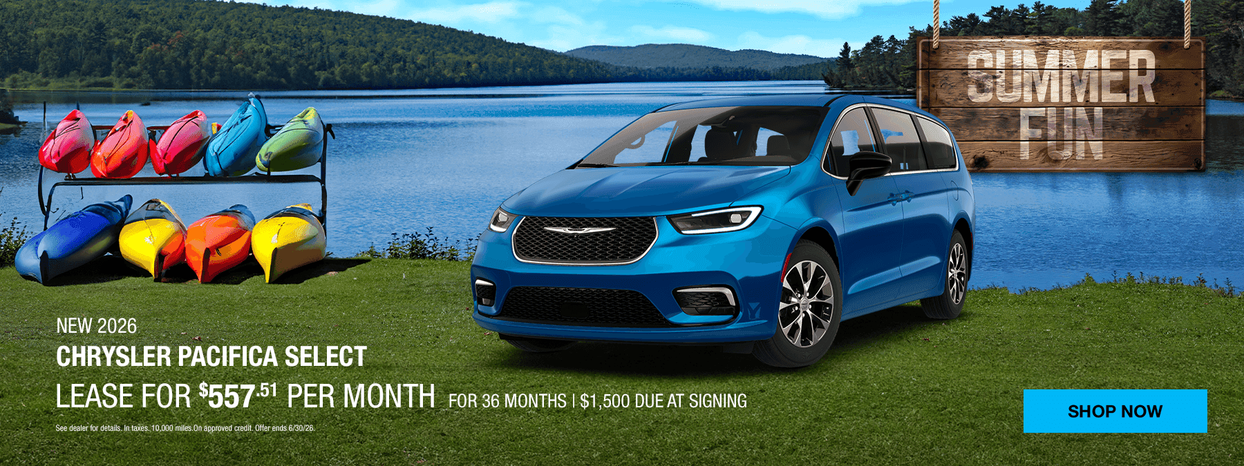 New 2026 Chrysler Pacifica Select