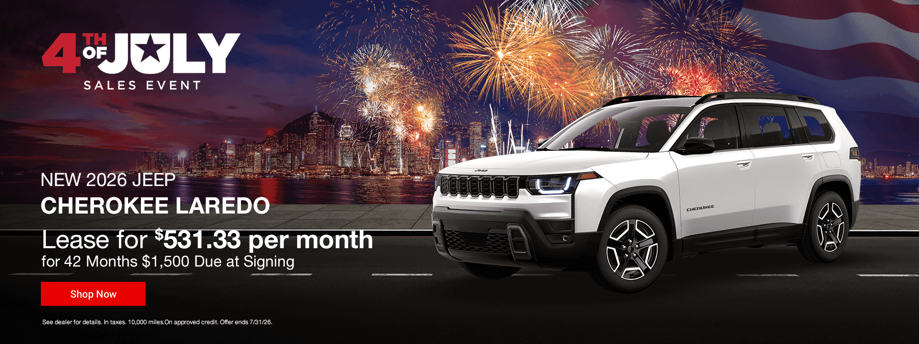 New 2026 Jeep Cherokee Laredo