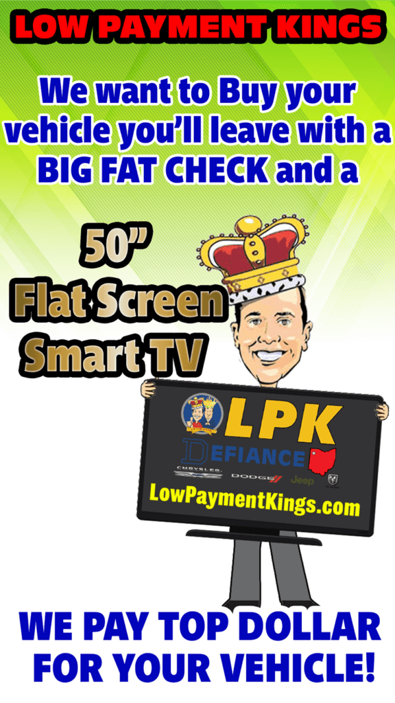 Used, PreOwned Auto Specials LPK Chrysler Dodge Jeep RAM of Defiance