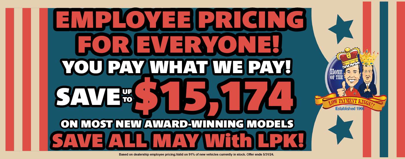 Employee Pricing for Everyone 