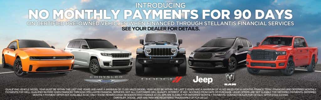 No Payments for 90 Days
