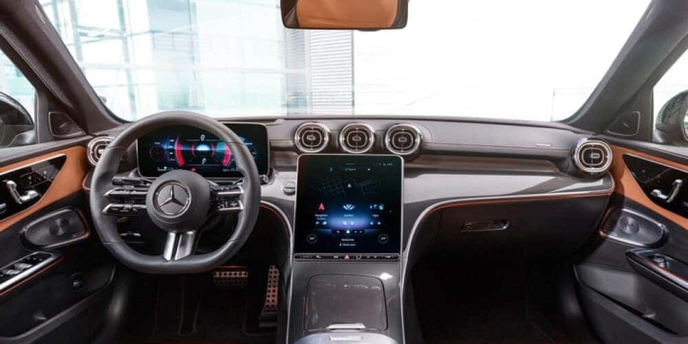 2022 Mercedes-Benz C-Class interior dashboard