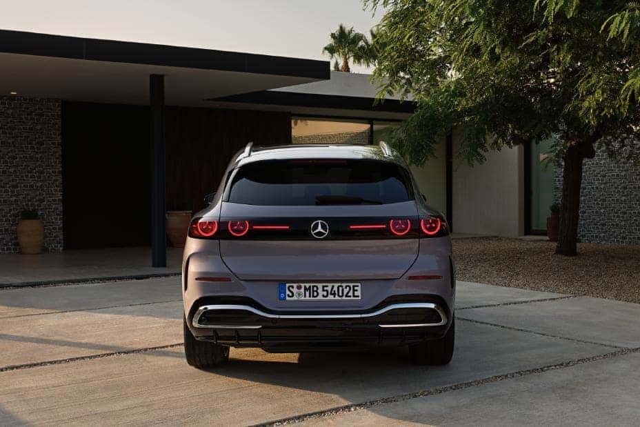 All-new electric Mercedes-Benz GLC rear design