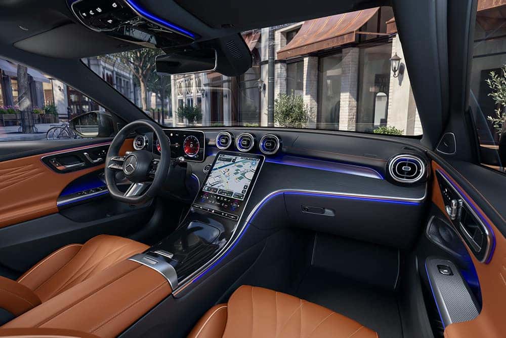 2027 Mercedes-Benz C-Class Sedan interior and dashboard