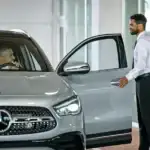 Service Center Greeting Customer