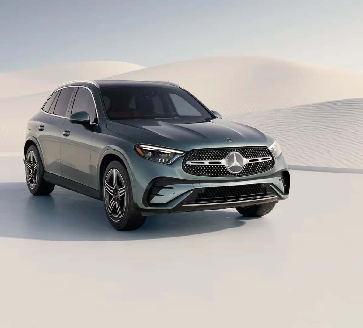 Mercedes-Benz GLC accessorized for Southern California driving