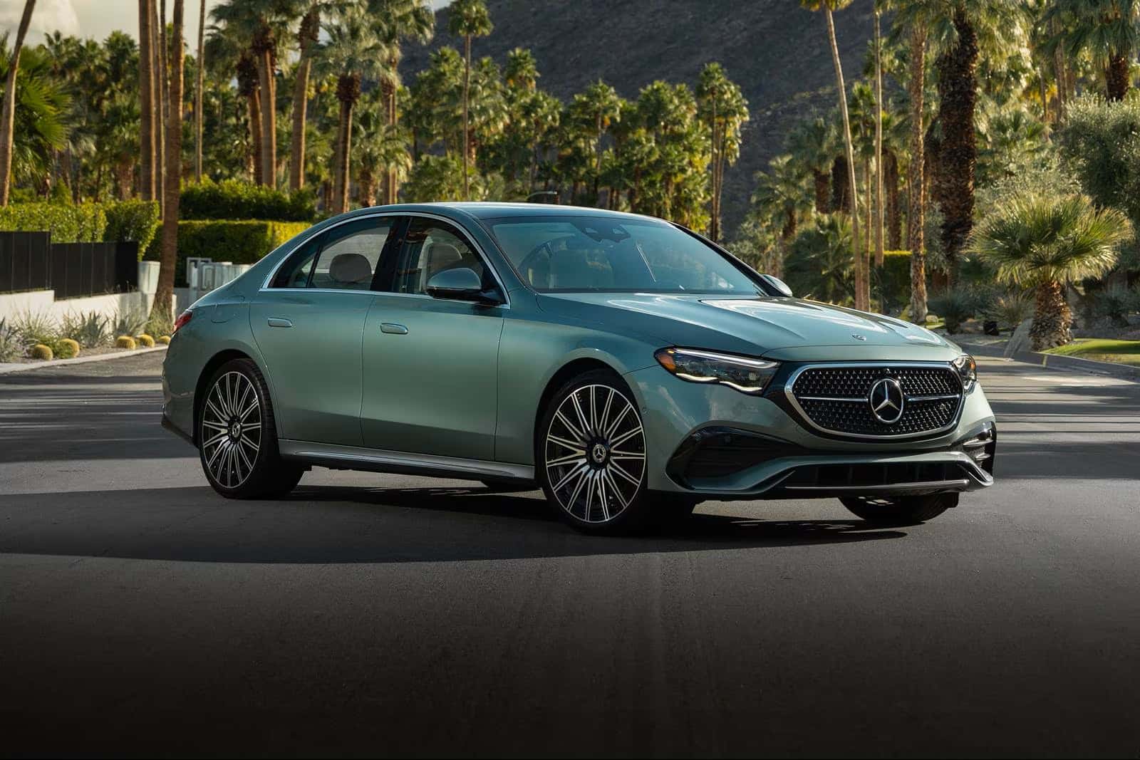 Mercedes-Benz E-Class maintained on its factory service schedule in South Orange County