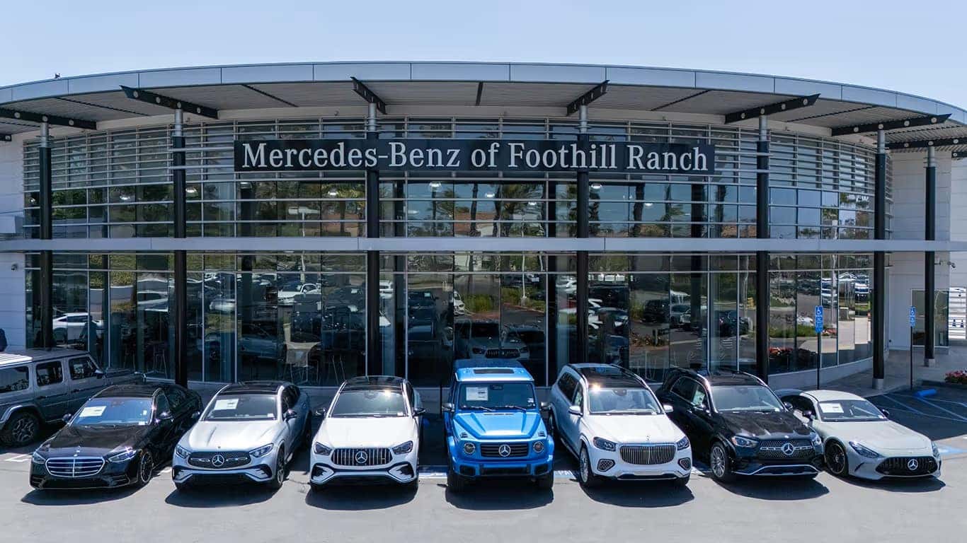 Mercedes-Benz of Foothill Ranch dealership on Auto Center Drive