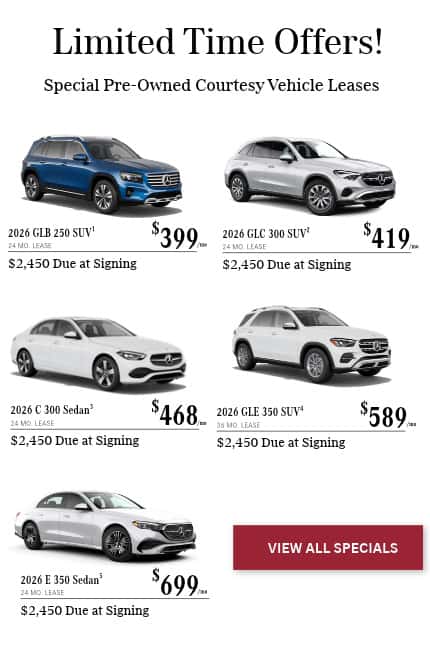 Mercedes-Benz Lease Specials